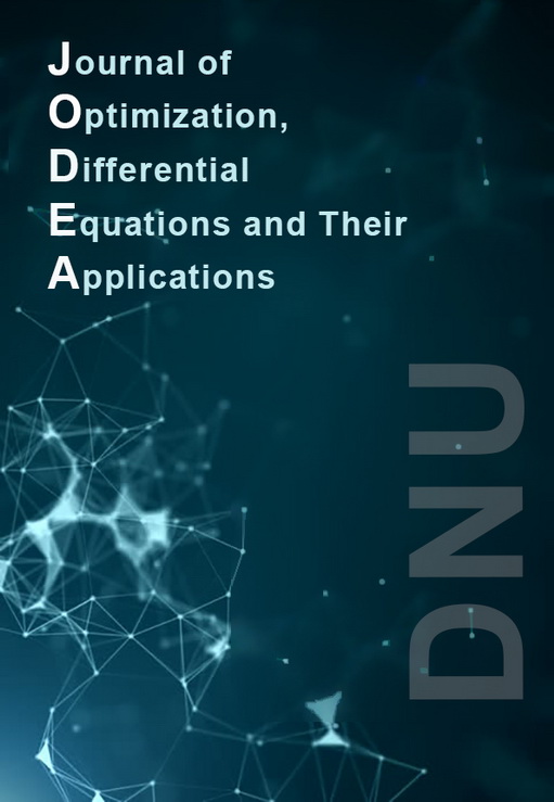 Journal of Optimization, Differential Equations and their Applications